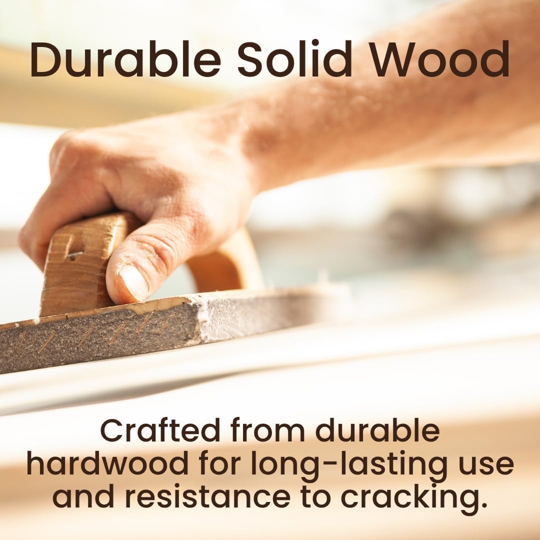 Wooden Craft Smoothing Board – 12 Inch Lightweight Handle Tool for DIY Projects, Paper Crafting, Clay Modeling, Handmade Artworks