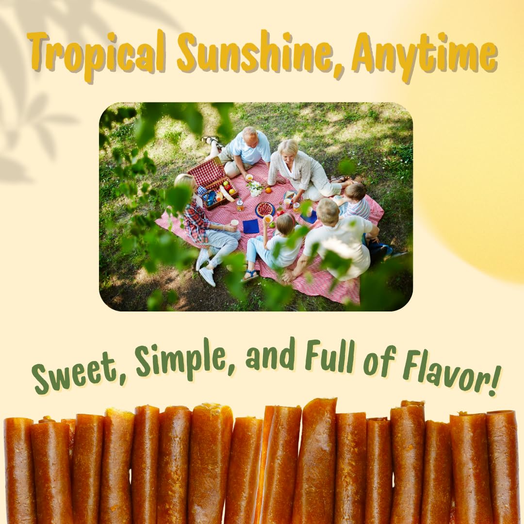 Thai Dried Mango Sheets – Soft & Chewy Fruit Leather Snack