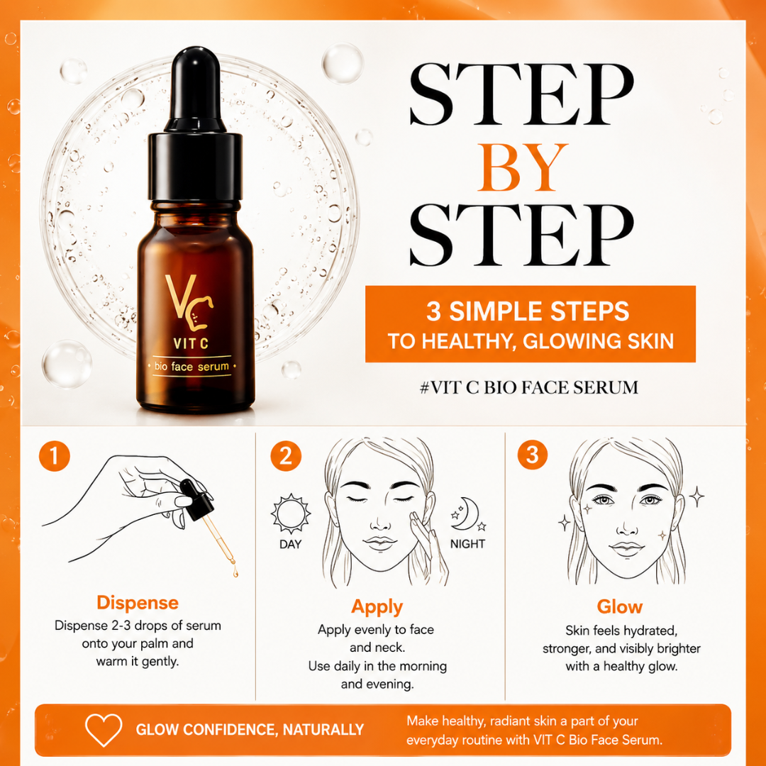 Ratcha Vit C Bio Face Serum 10ml – Brightening Vitamin C Serum with Indian Gooseberry, Licorice Root & Aloe Vera Helps Fade Dark Spots, Hydrate & Reveal Radiant Skin