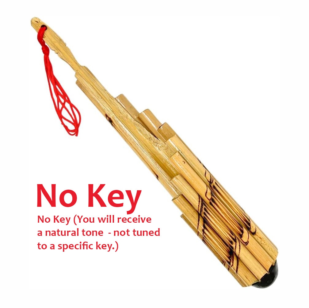 Bamboo Thai Traditional Instrument Wote – 12 Tubes Handcrafted Isarn Musical Art Gift