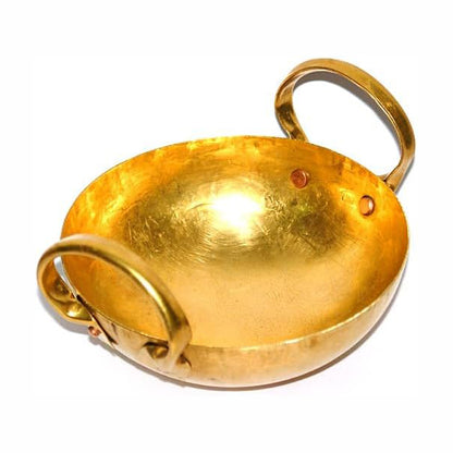 Brass Wok Pan – Thai Home Cooking &amp; Dessert Pan (6 , 8 , 12 inches)