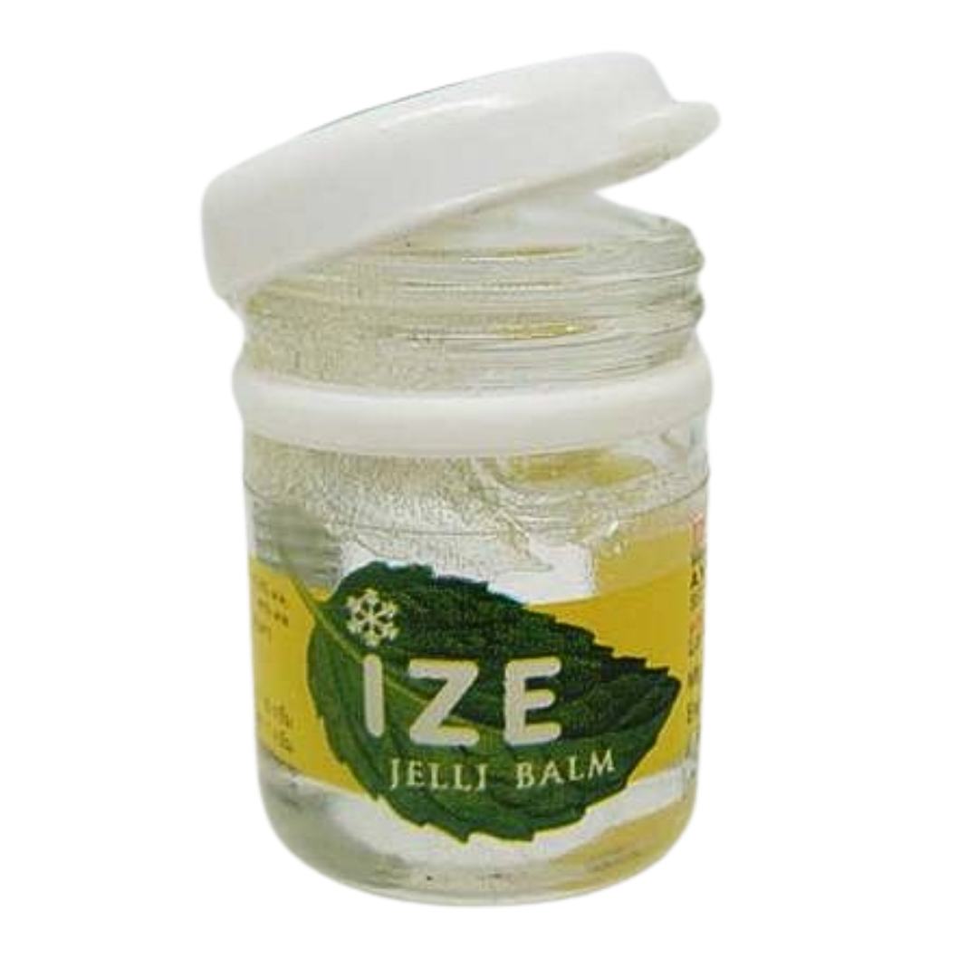 IZE Jelli Balm Thai Aromatic Gel 7g (Pack of 3) – Cooling Herbal Inhalation Gel Helps Refresh, Soothe Insect Bites & Provide Everyday Aromatic Comfort
