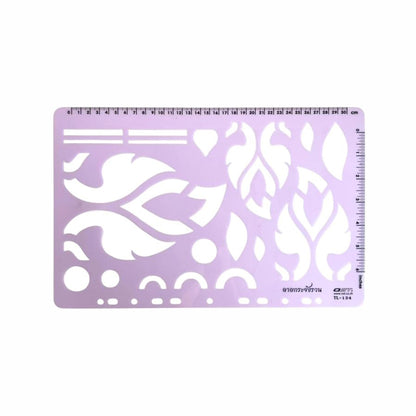 Set 3 Traditional Thai Pattern Template for Painting, Drawing, and DIY Craft Projects