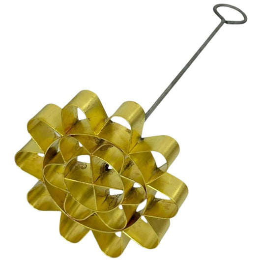 Thai Fried Flower Cake Mold – Brass Dok Jok / Kembang Goyang Dessert Maker