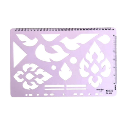 Set 3 Traditional Thai Pattern Template for Painting, Drawing, and DIY Craft Projects