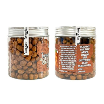 UNCLEJUM Thai Tamarind Chewy Candy: 5 Flavor Fusion Snack