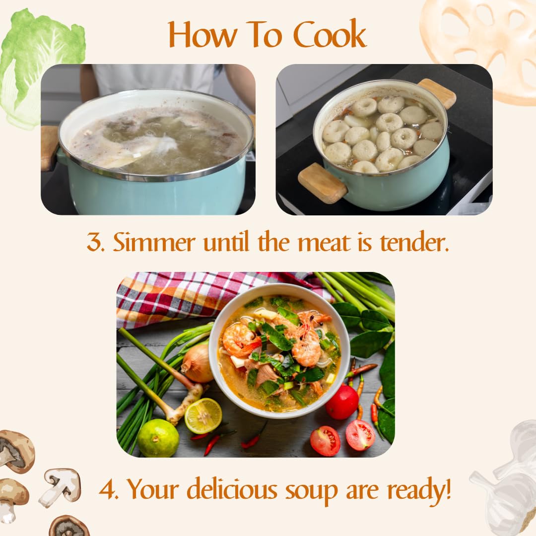 Tom Yum Soup Spices Set 40g – Authentic Thai Herbal Spice Blend for Hot &amp; Sour Soup