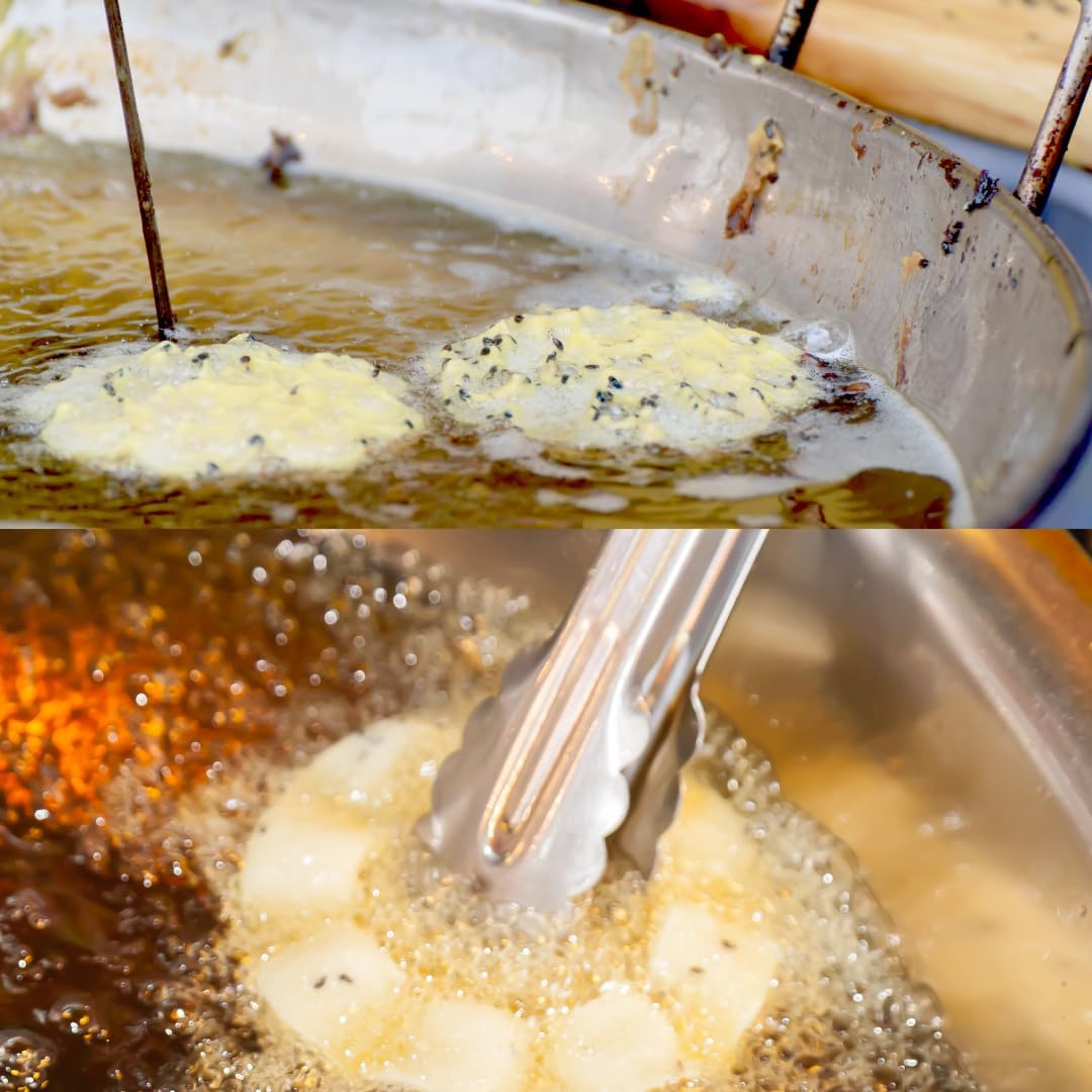 Thai Fried Flower Cake Mold – Brass Dok Jok / Kembang Goyang Dessert Maker