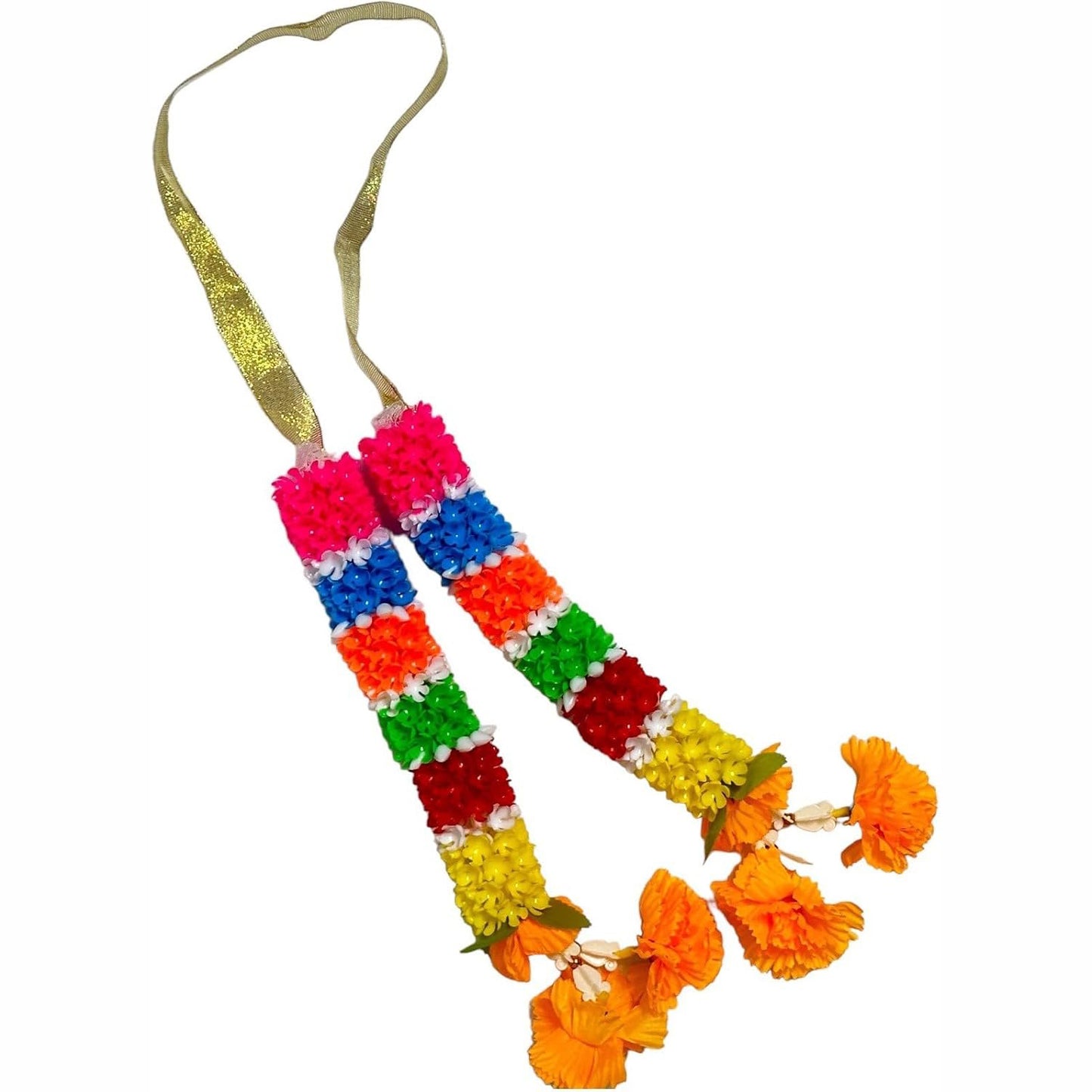 Muay Thai Boxing Flower Garland – 7-Color Thai Worship Necklace (24")