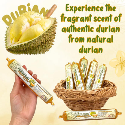 Thai Monthong Durian Paste: Creamy Exotic Fruit Spread (100g)