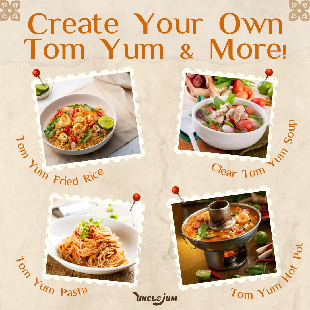 Tom Yum Soup Spices Set 40g – Authentic Thai Herbal Spice Blend for Hot &amp; Sour Soup