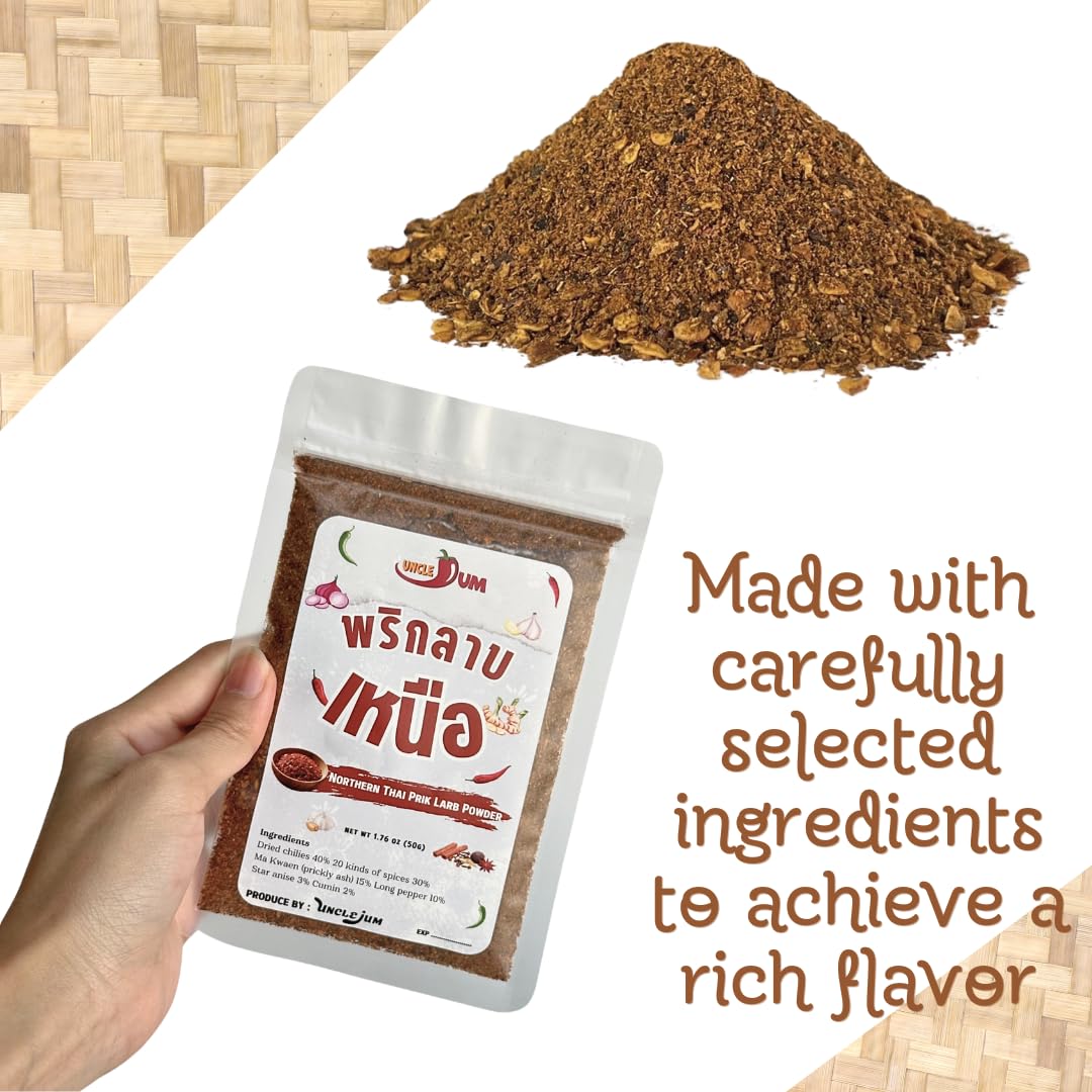 Northern Thai Prik Larb Seasoning: Spicy Chili Blend (50g)