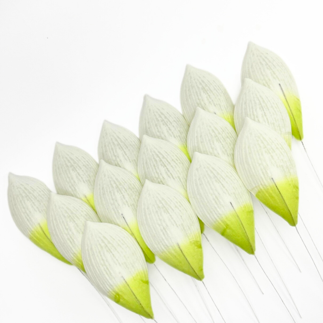 UNCLEJUM Artificial Lotus Flower Petals 50pcs – 3 Inch Realistic Fabric Petals for DIY Floral Arrangements, Crafts & Decorations