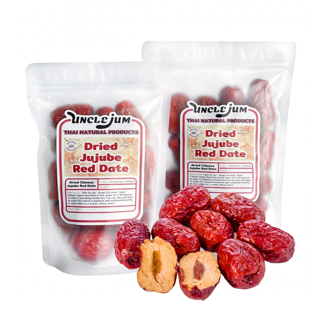 UNCLEJUM Dried Jujube Red Date 200g