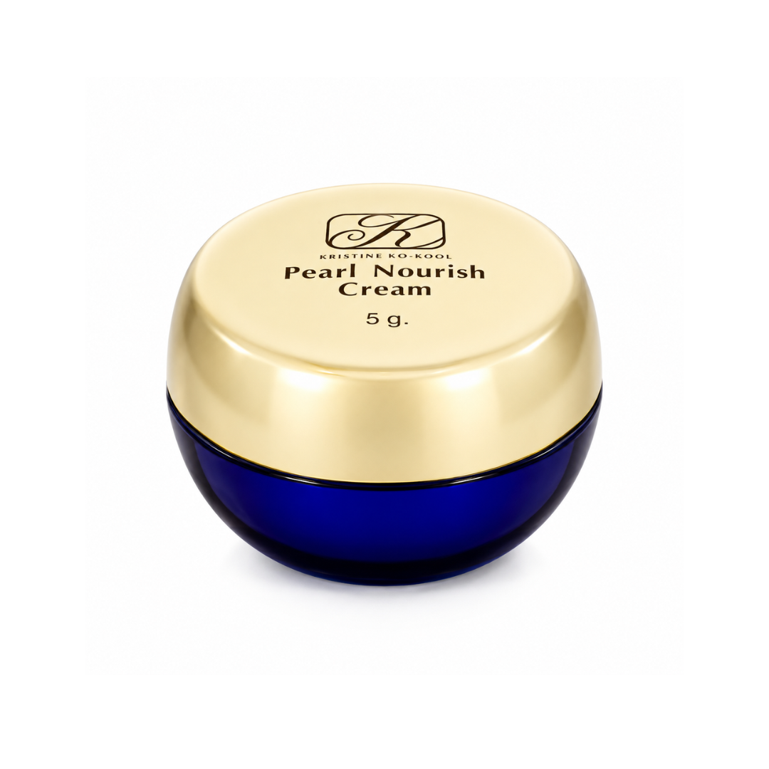 Kristine Ko-Kool Pearl Nourish Cream kangzen kenko – Pearl Aura Reflection Technology Day Cream for Glass Skin, Instant Brightening, Hydration & Natural Makeup Base