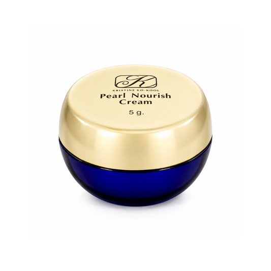 Kristine Ko-Kool Pearl Nourish Cream kangzen kenko – Pearl Aura Reflection Technology Day Cream for Glass Skin, Instant Brightening, Hydration & Natural Makeup Base