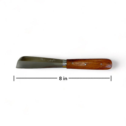 Handmade Thai Fruit Carving Knife Set: Aranyik Stainless Steel, Wood Handle