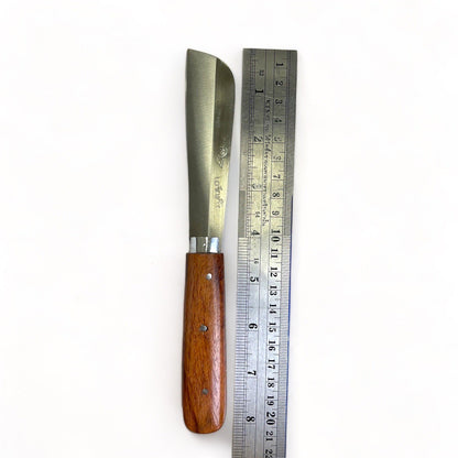 Handmade Thai Fruit Carving Knife Set: Aranyik Stainless Steel, Wood Handle