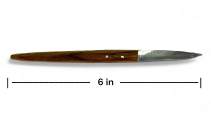 Handmade Thai Fruit Carving Knife Set: Aranyik Stainless Steel, Wood Handle