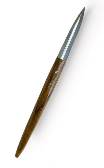 Handmade Thai Fruit Carving Knife Set: Aranyik Stainless Steel, Wood Handle