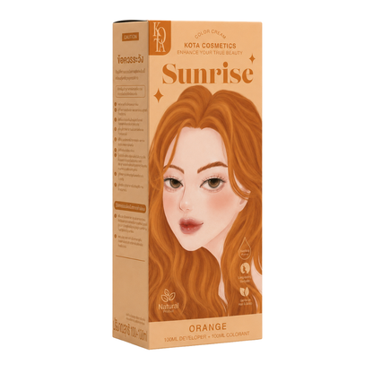 KOTA Cosmetics Color Cream – Hair Color Cream with 12 Shades – 100ml Colorant + 100ml Developer