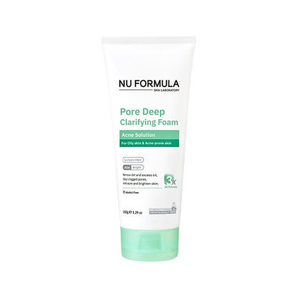 NU FORMULA Pore Deep Clarifying Foam Acne Bright 150g
