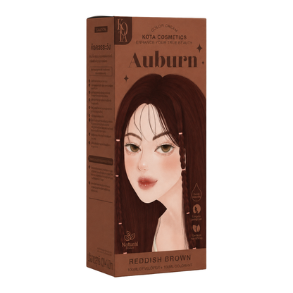 KOTA Cosmetics Color Cream – Hair Color Cream with 12 Shades – 100ml Colorant + 100ml Developer