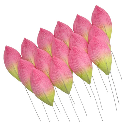 UNCLEJUM Artificial Lotus Flower Petals 50pcs – 3 Inch Realistic Fabric Petals for DIY Floral Arrangements, Crafts & Decorations