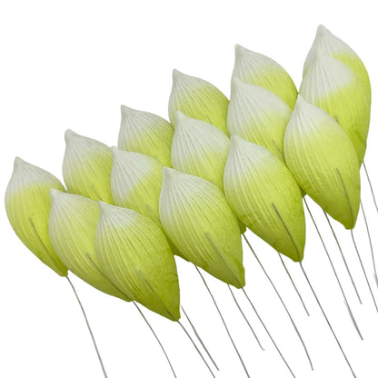UNCLEJUM Artificial Lotus Flower Petals 50pcs – 3 Inch Realistic Fabric Petals for DIY Floral Arrangements, Crafts & Decorations
