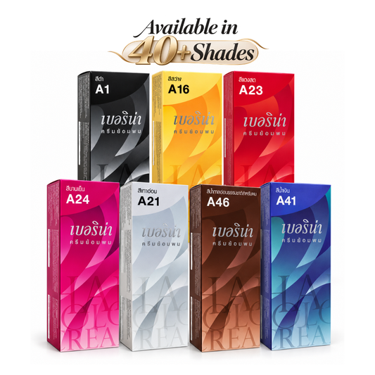 BERINA Color Cream – Permanent Hair Color with 40+ Shades for Rich, Vibrant & Customizable Hair Looks