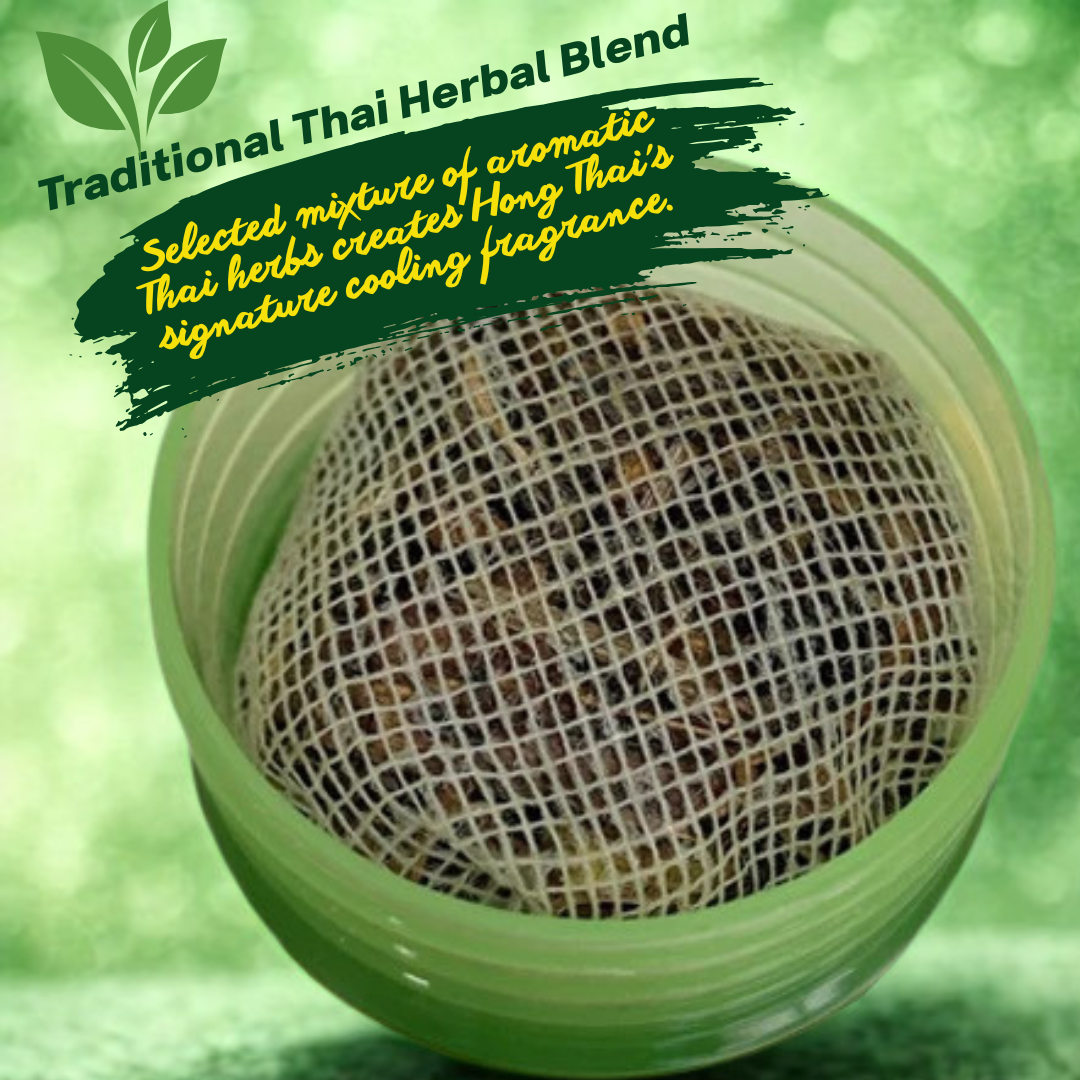 Hong Thai Herbal Inhaler Formula 2 – Traditional Thai Herbal Nasal Inhaler for Refreshing Aroma & Cooling Relief