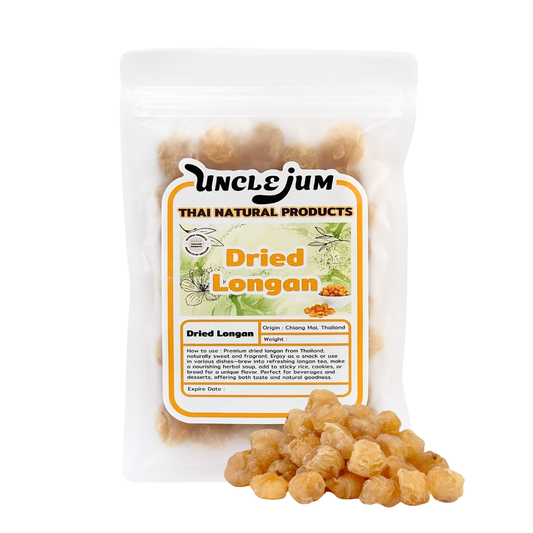 UNCLEJUM Dried Longan 100g Thai dried fruit