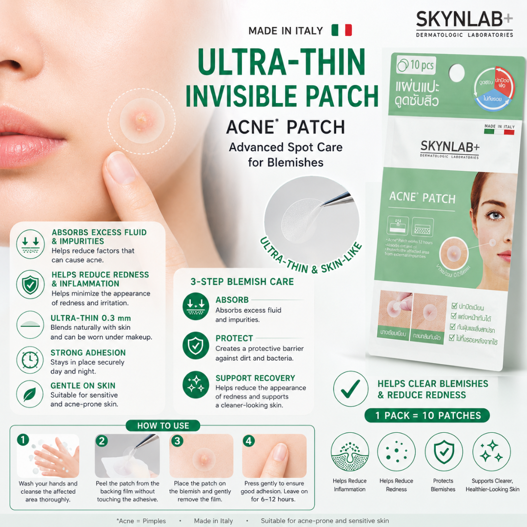 3 pack SKYNLAB Acne Patch (10 Patches/pack)