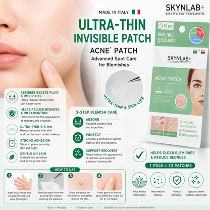 3 pack SKYNLAB Acne Patch (10 Patches/pack)