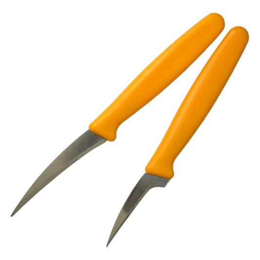 Thai Fruit Carving Knives Set: Handmade Stainless Steel Food Art Tools