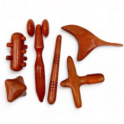 Thai Massage Tool Set – 6 Pieces for Traditional Massage Thailand  by UNCLEJUM