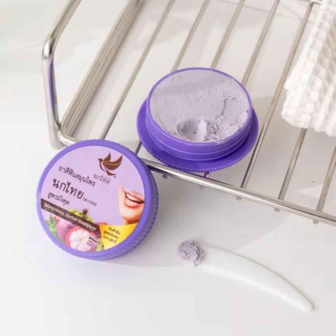 NOKTHAI Herbal Toothpaste 25g – Traditional Thai Herbal Toothpaste | Deep Cleaning, Fresh Breath & Gum Care | Multiple Herbal Formulas