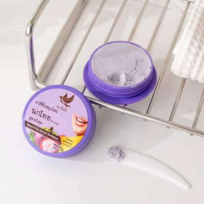 NOKTHAI Herbal Toothpaste 25g – Traditional Thai Herbal Toothpaste | Deep Cleaning, Fresh Breath & Gum Care | Multiple Herbal Formulas